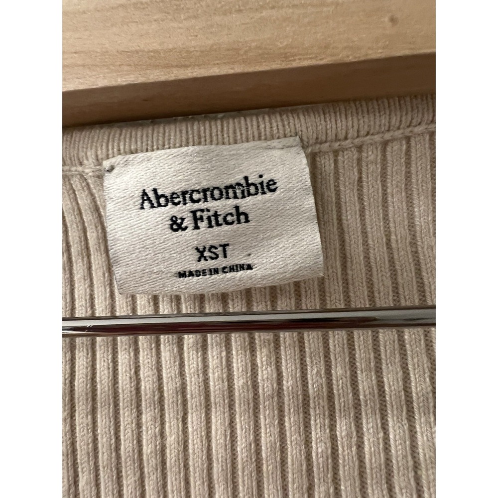 Abercrombie & Fitch Elevated Knit Corset Midi Sweater Dress XST - Picture 3 of 4